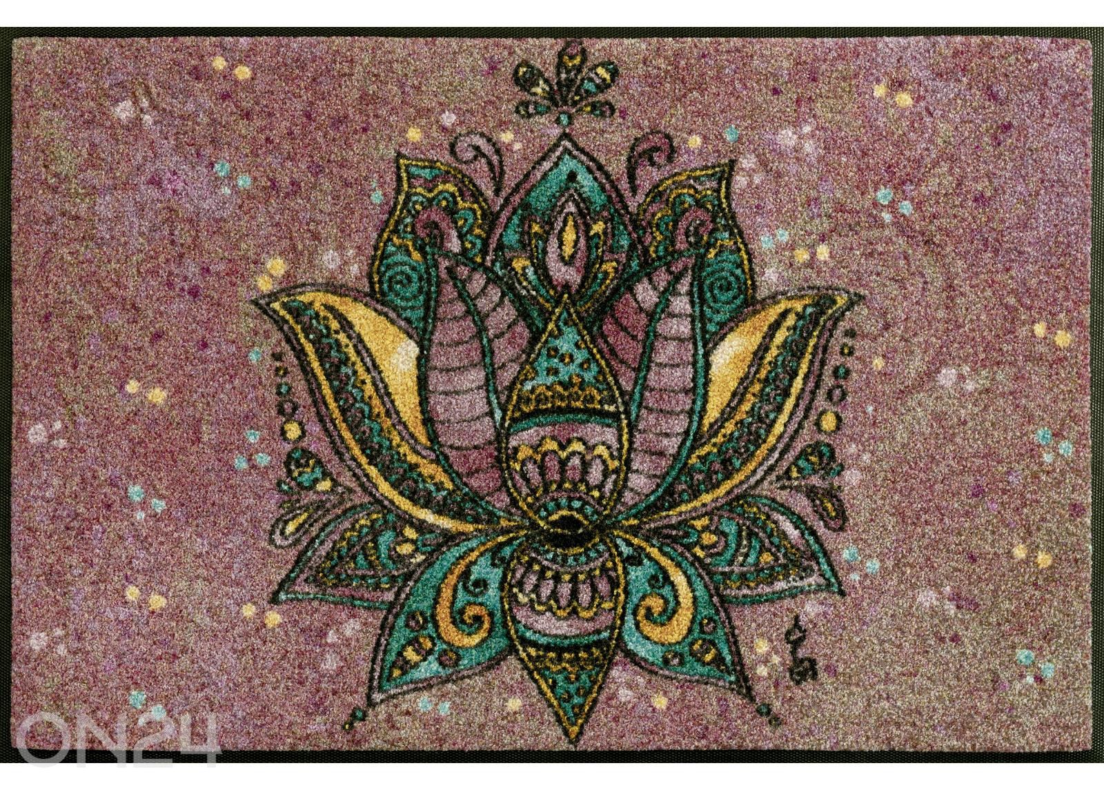 Kynnysmatto Lotus Blossom, 50x75 cm kuvasuurennos