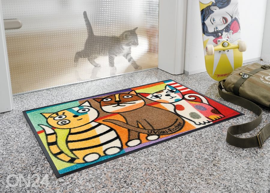 Kynnysmatto Miezentreffen 50x75 cm kuvasuurennos