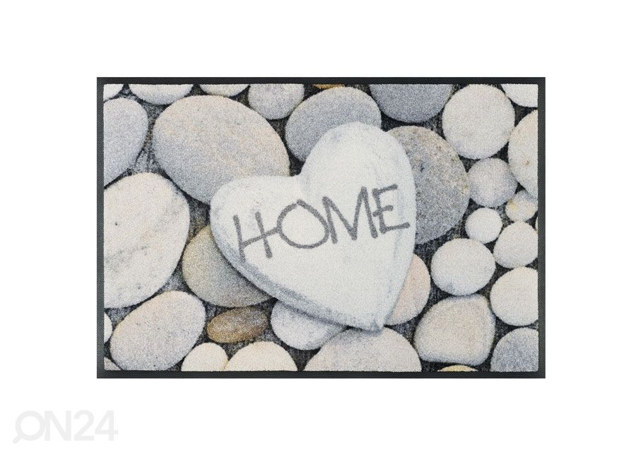 Kynnysmatto Pebble Stones 50x75 cm kuvasuurennos