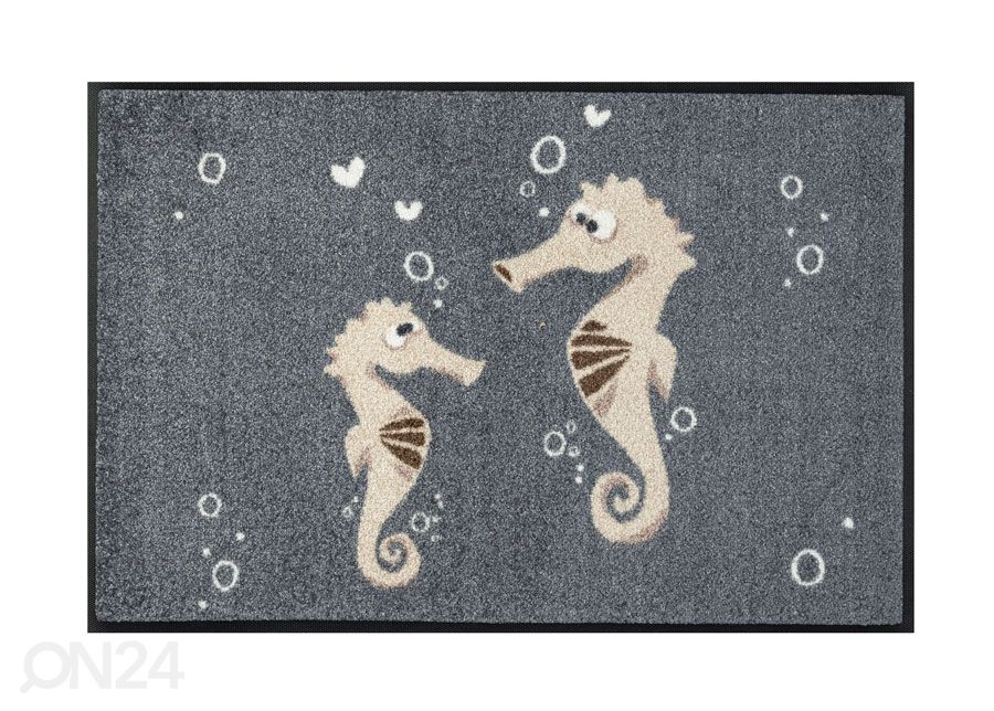 Kynnysmatto Seepferdchen Dodo & Ida 50x75 cm kuvasuurennos