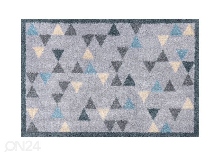 Kynnysmatto Triangles 50x72 cm kuvasuurennos