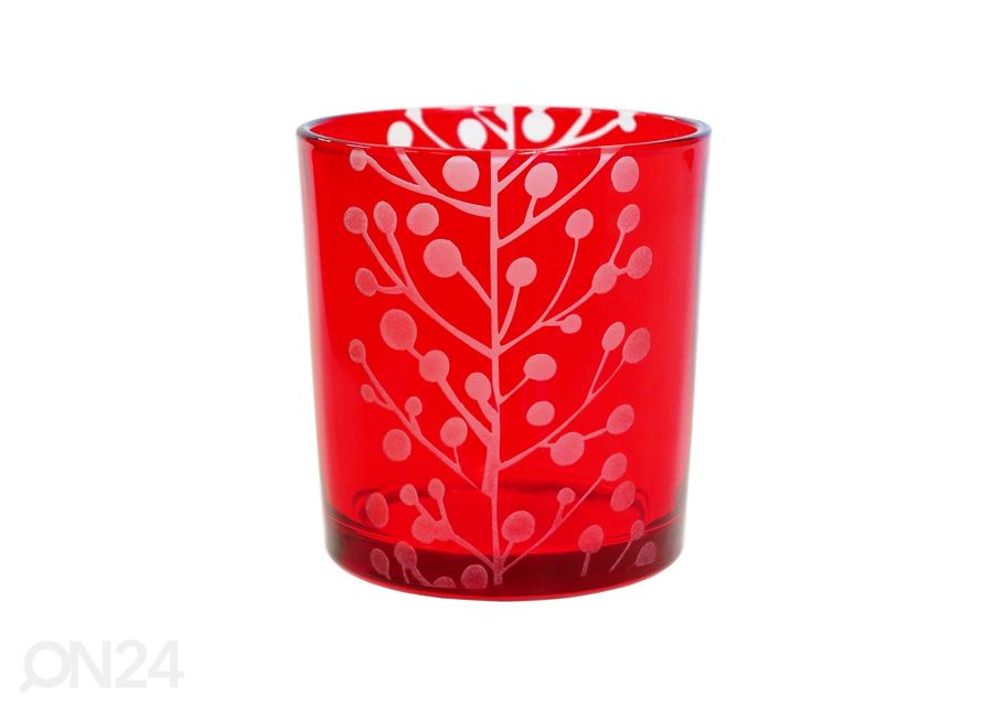 Kynttiläalusta PUNAISET MARJAT M kuvasuurennos