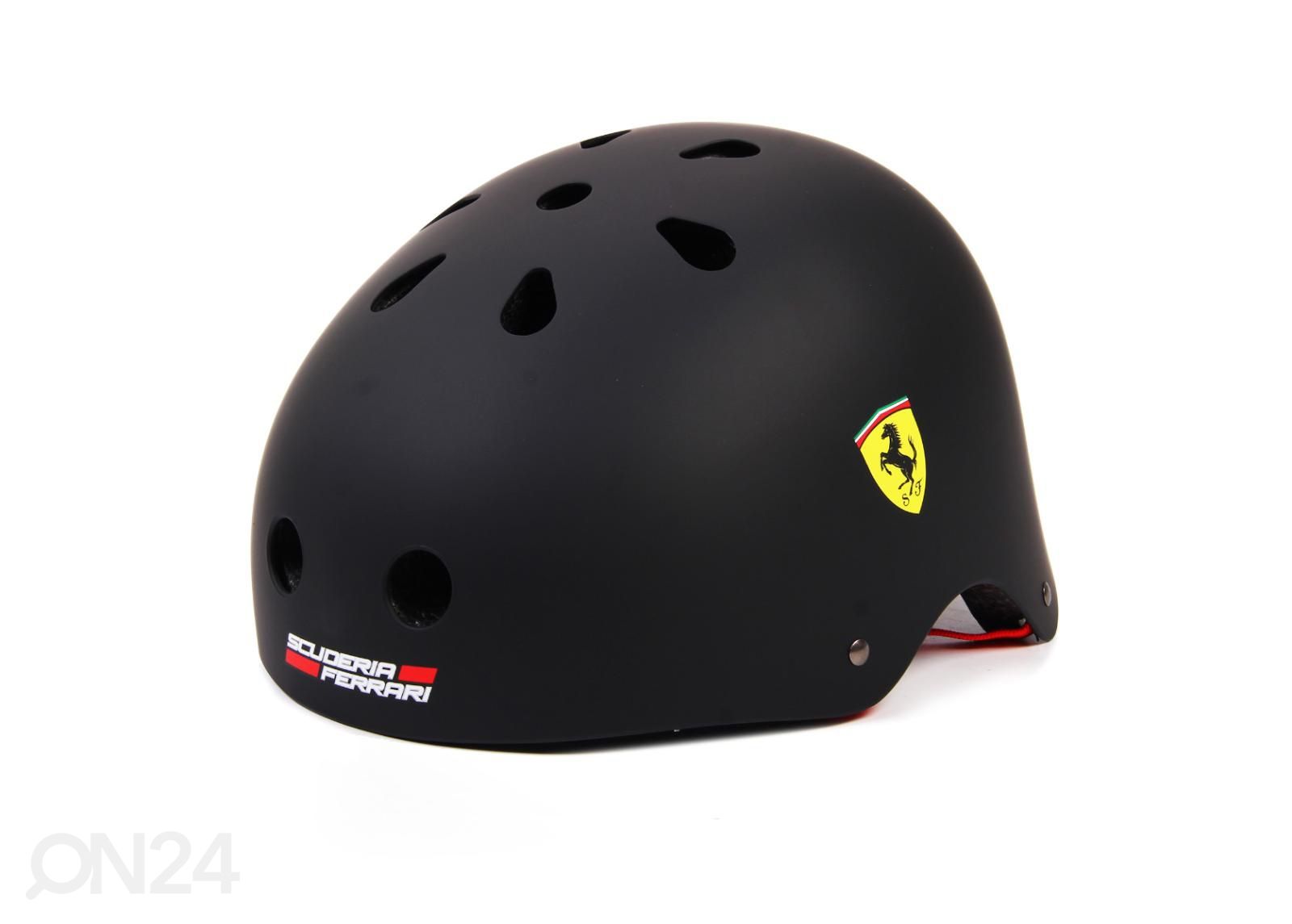 Kypärä Ferrari M 53-56 cm musta kuvasuurennos