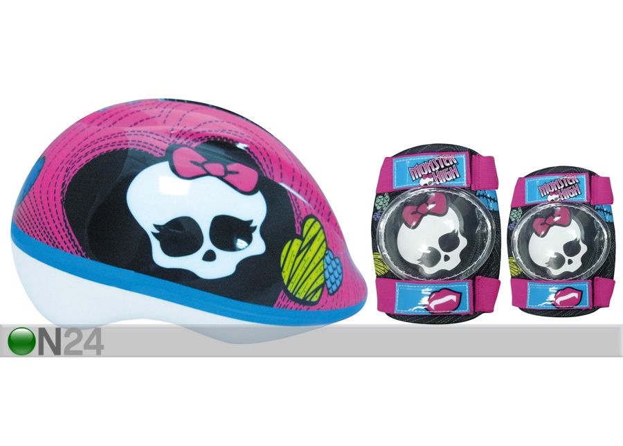 Kypärä ja suojat MONSTER HIGH kuvasuurennos