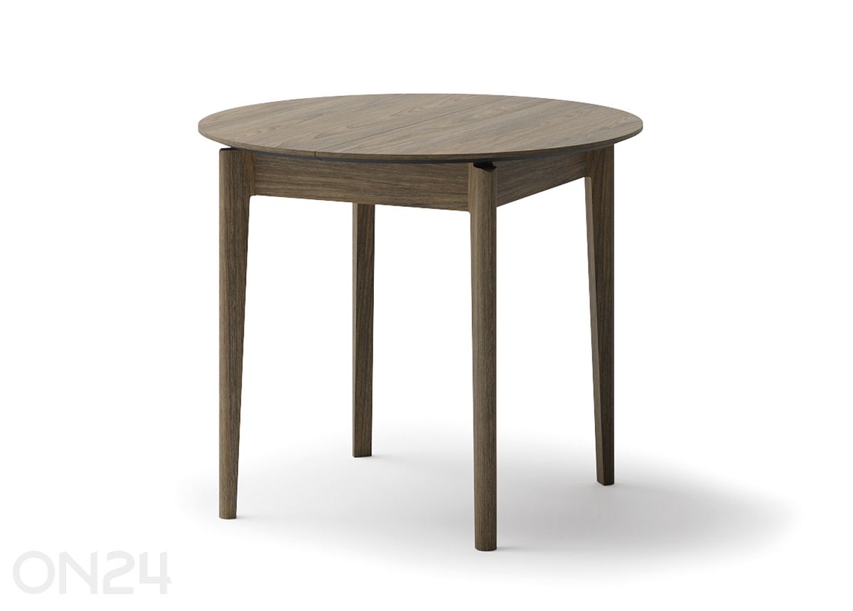 Laajennettava ruokapöytä Plot Ø 90x90/210 cm kuvasuurennos