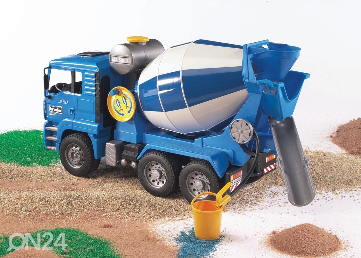 Laastiauto BRUDER MAN 1:16 kuvasuurennos