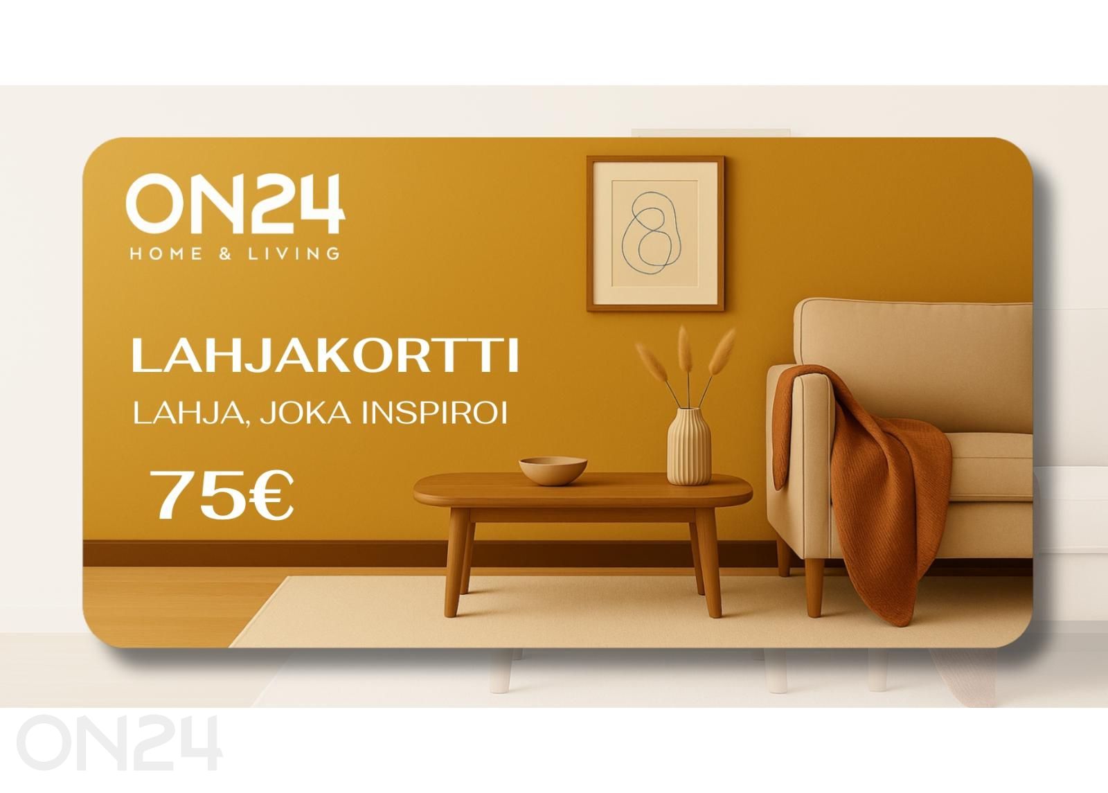 Lahjakortti 75 € kuvasuurennos