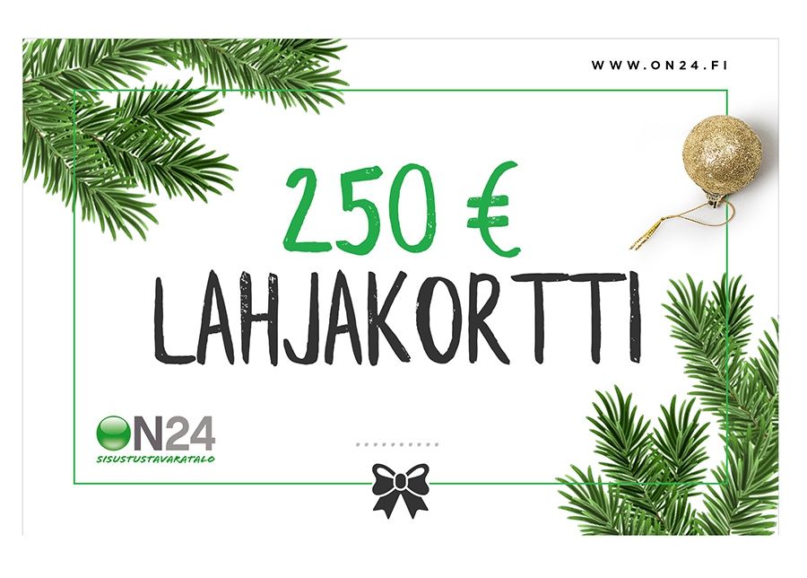 Lahjakortti Joulu 250 € kuvasuurennos
