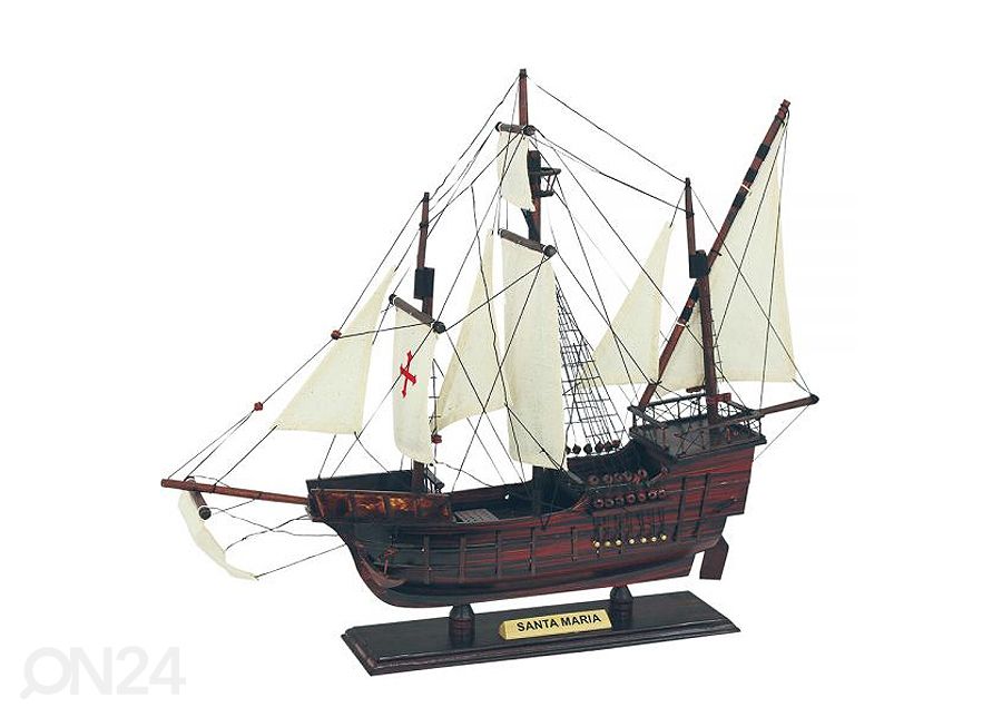 Laivan pienoismalli CARAVEL SANTA MARIA kuvasuurennos