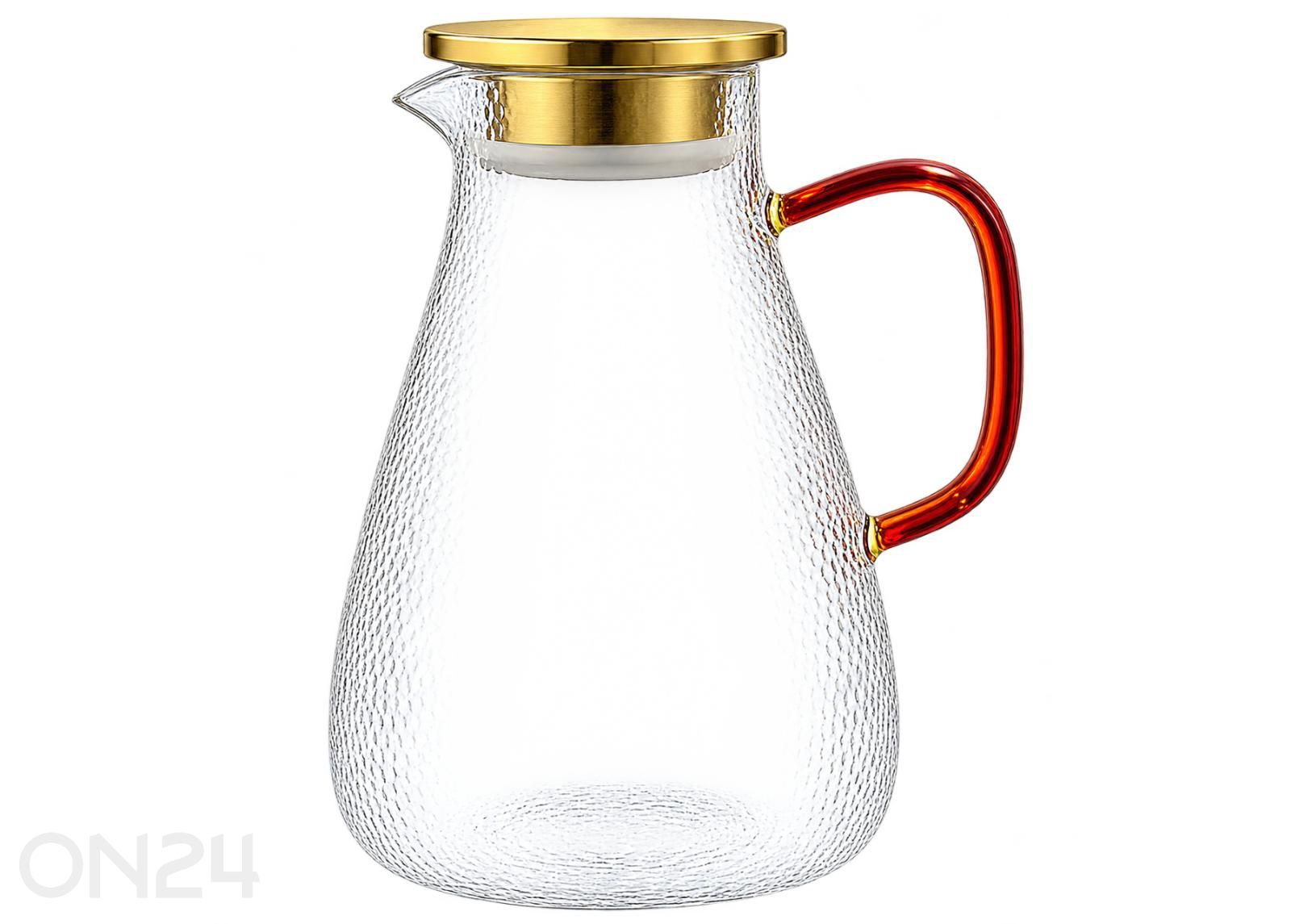 Lasikannu kannella Golden 1,3 L kuvasuurennos