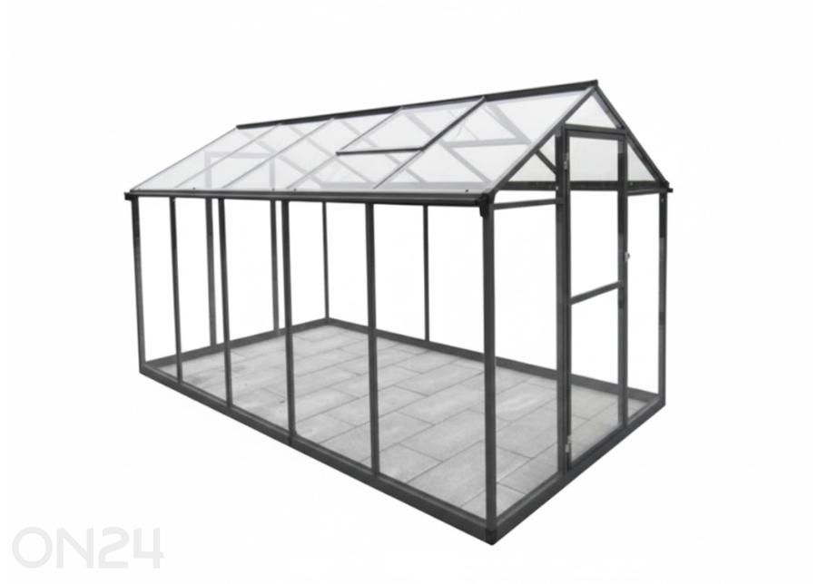 Lasinen kasvihuone 4,3 m² kuvasuurennos