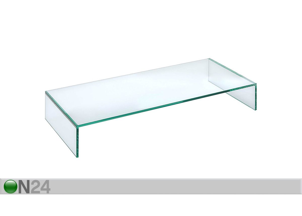 Lasinen tv-taso kuvasuurennos