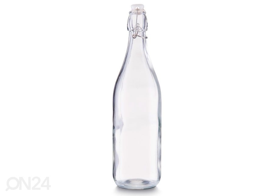 Lasipullo kiinnityksellä 1 L kuvasuurennos