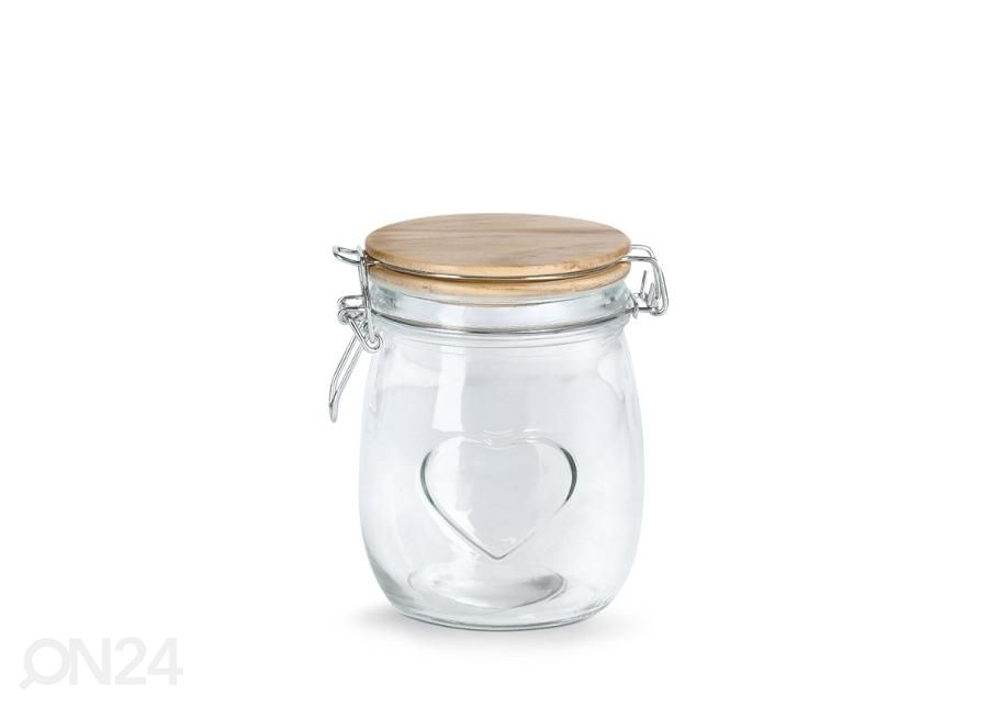 Lasipurkki Sydän 750 ml kuvasuurennos