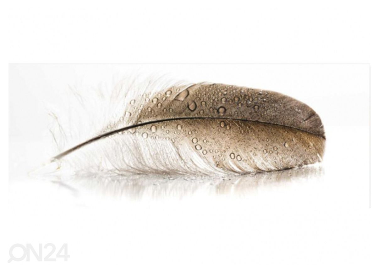 Lasitaulu Feather 125x50 cm kuvasuurennos