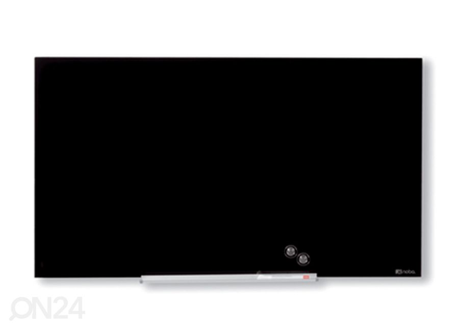 Lasitaulu magneettipinnalla Nobo diamond 45" (laajakulma, musta) 99x56 cm kuvasuurennos