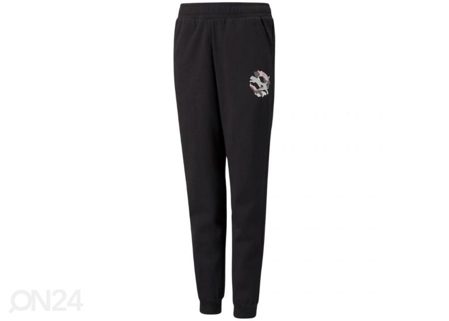 Lasten collegehousut Puma Alpha Sweatpants FL kuvasuurennos