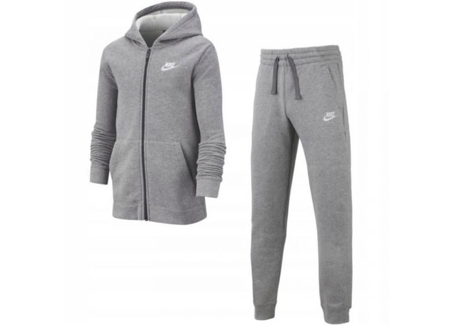 Lasten collegehuppari ja verryttelyhousut SETTI Nike B Core BF TRK Suit Jr BV3634 091 kuvasuurennos