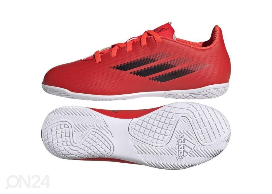Lasten futsal sisäpelikengät Adidas X Speedflow.4 IN kuvasuurennos