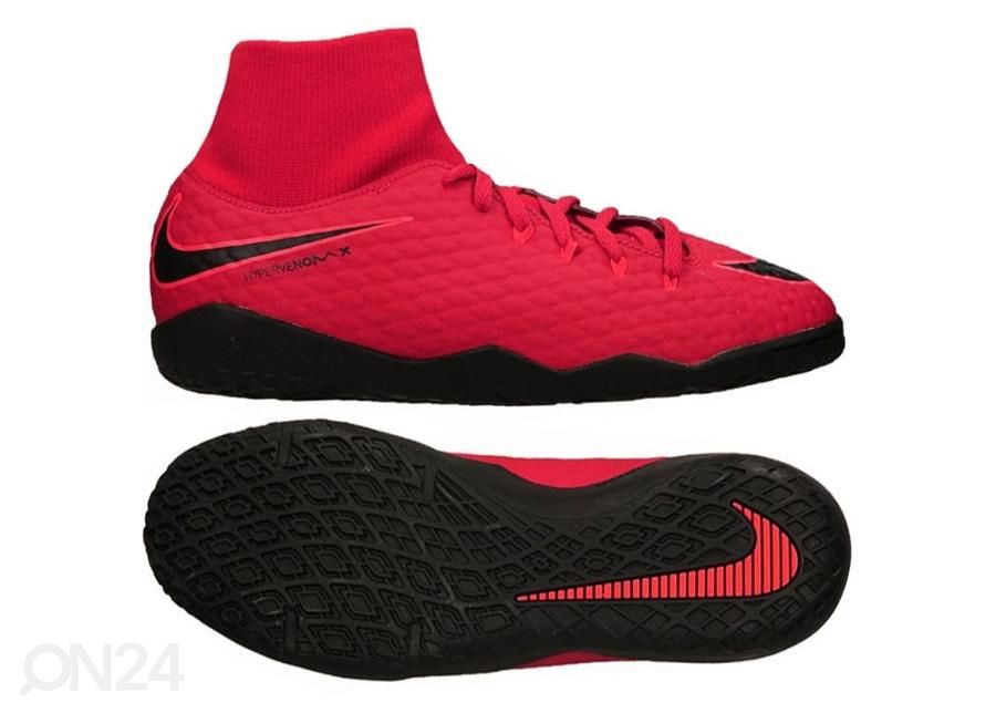 Lasten futsal sisäpelikengät Nike HypervenomX Phelon III DF IC Jr 917774-616 kuvasuurennos