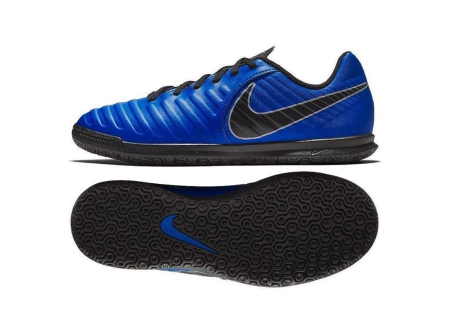 Lasten futsal sisäpelikengät Nike Tiempo Legend 7 Club IC Jr AH7260 400 kuvasuurennos