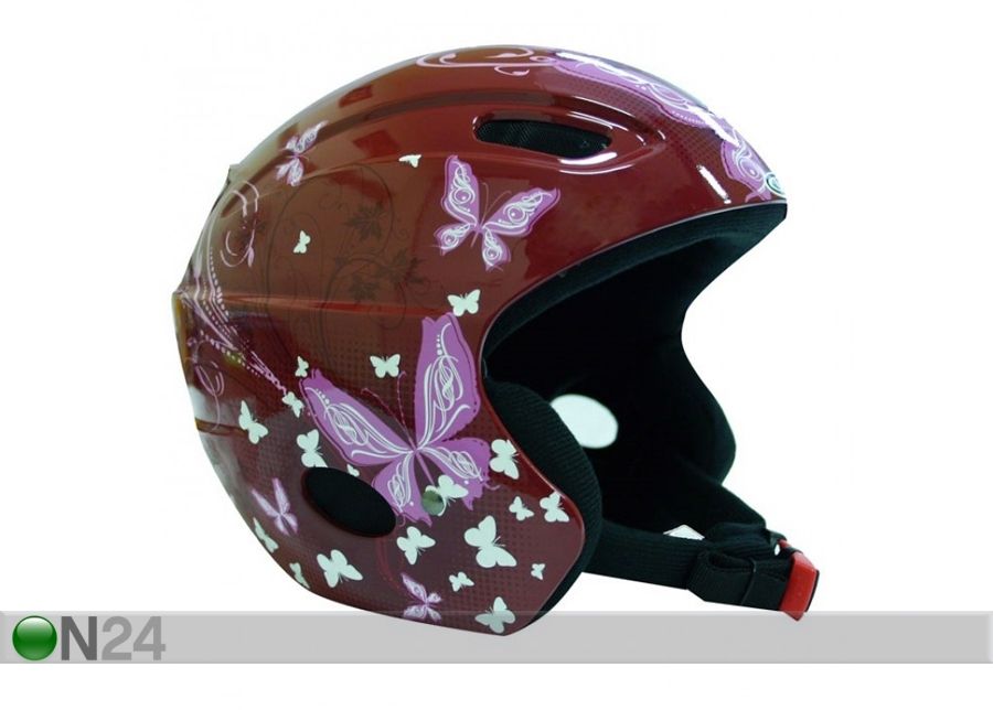 Lasten hiihto- ja lumilautakypärä kuvasuurennos