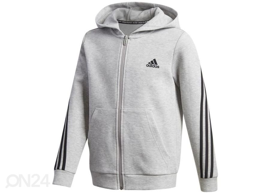 Lasten huppari Adidas B 3S FZ Junior GE0662 kuvasuurennos