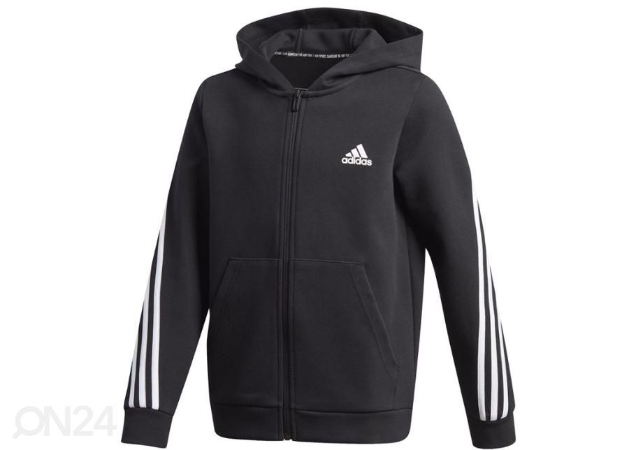 Lasten huppari Adidas B 3S FZ Junior GE0663 kuvasuurennos