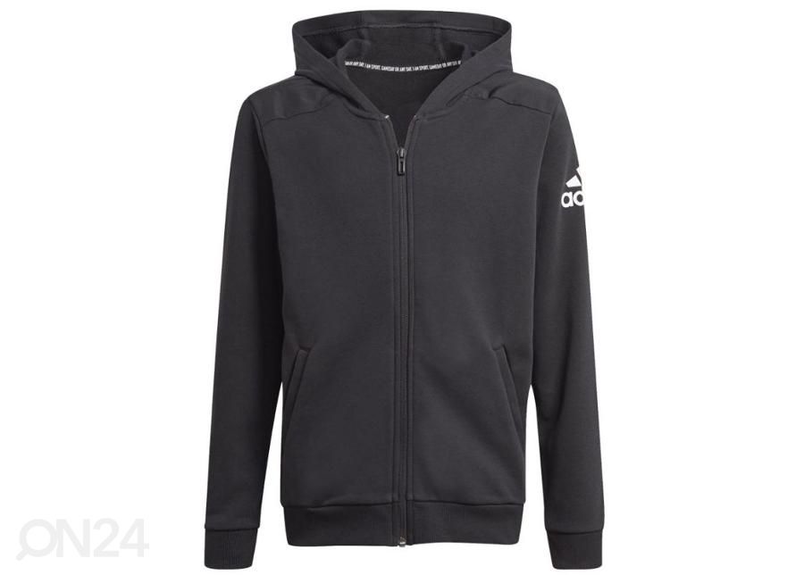 Lasten huppari Adidas Badge of Sport Full Zip Hoodie kuvasuurennos