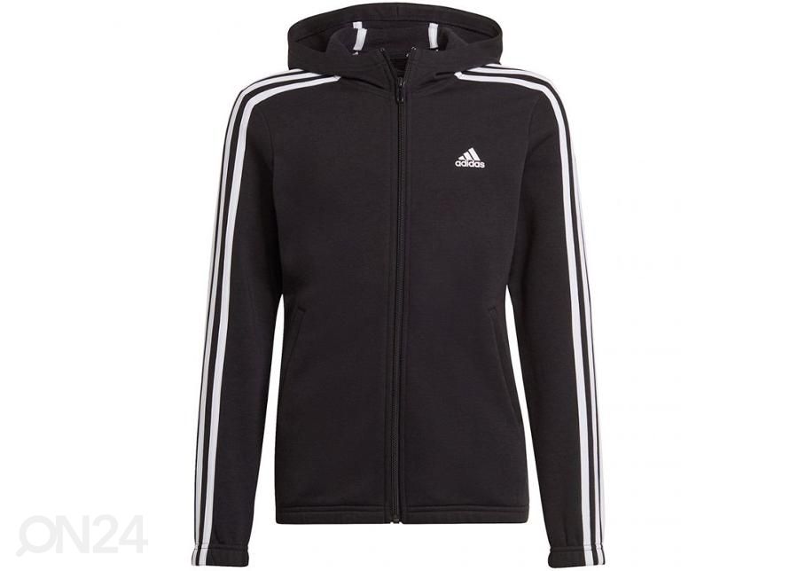 Lasten huppari Adidas Essentials 3S Flecee Full-Zip kuvasuurennos