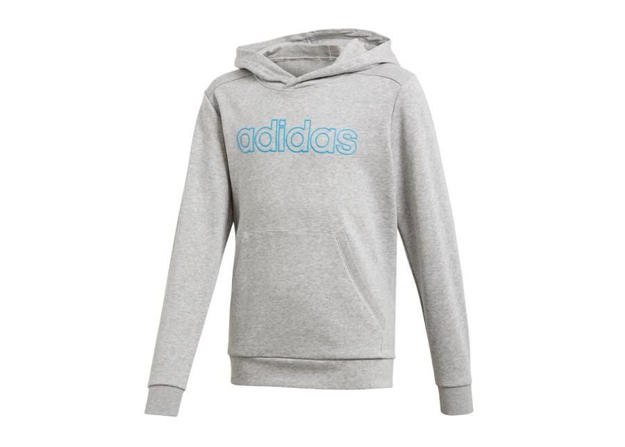 Lasten huppari Adidas Essentials Commercial Linear Hoodie JR DY2973 kuvasuurennos