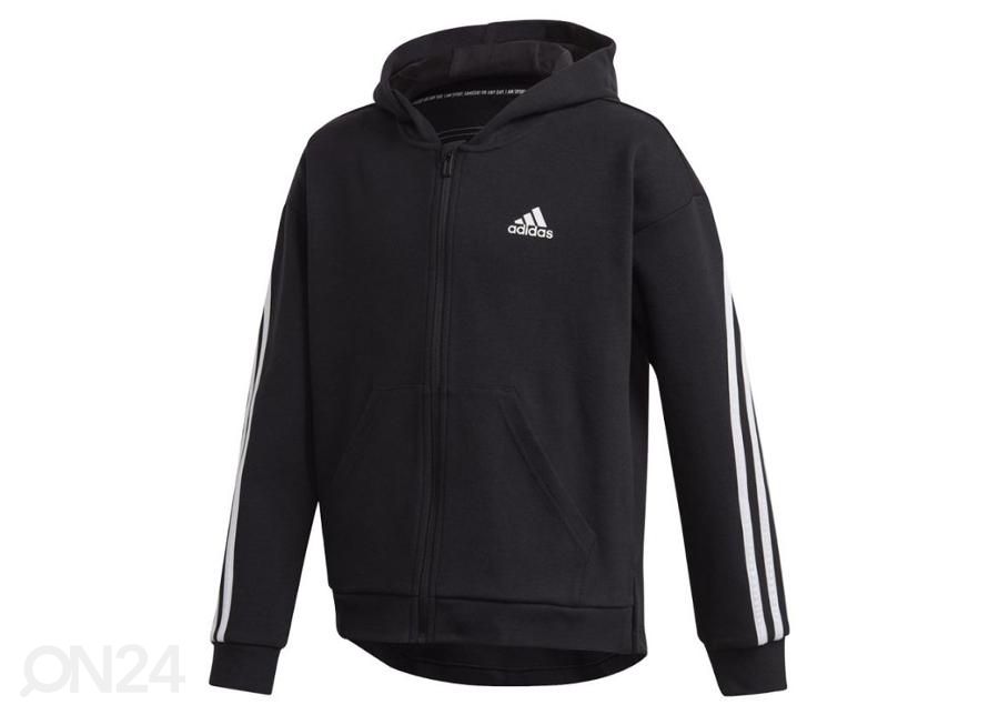 Lasten huppari Adidas G 3S FZ HD kuvasuurennos