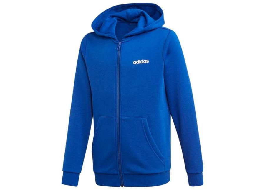 Lasten huppari Adidas YB E LIN FZ HD Junior EI8001 kuvasuurennos