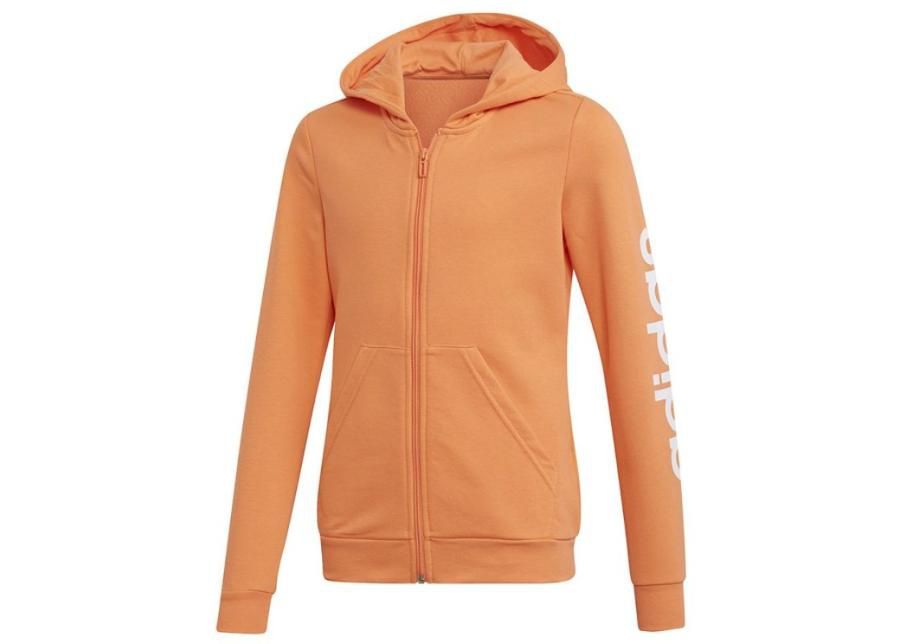 Lasten huppari Adidas YG E LIN FZ HD Junior FH6615 kuvasuurennos