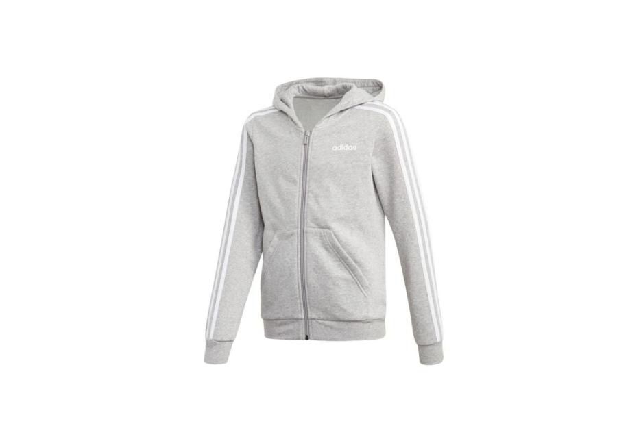 Lasten huppari Esentials Adidas 3 Stripes Huppari Jr. FQ4143 kuvasuurennos