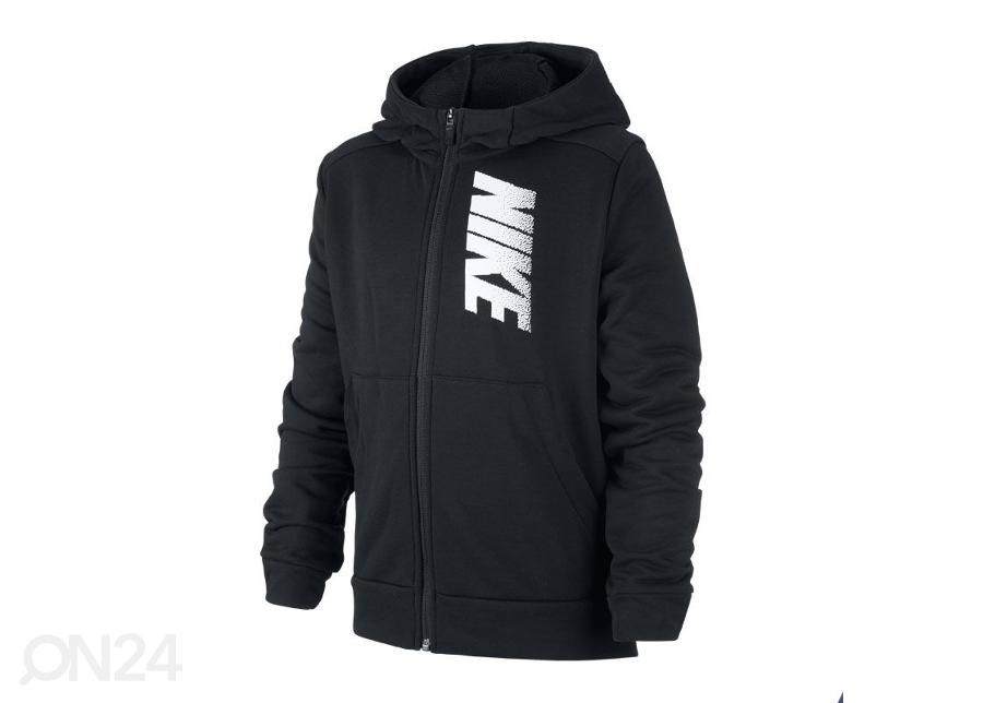 Lasten huppari Nike Dry Fleece Jr CZ3947-010 kuvasuurennos