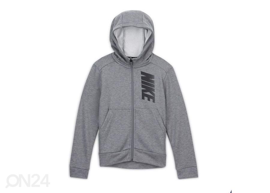 Lasten huppari Nike Dry Fleece Jr CZ3947-091 kuvasuurennos