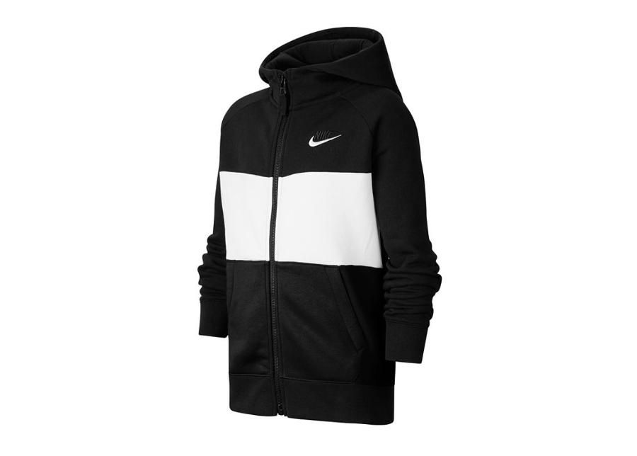 Lasten huppari Nike Nsw Air FZ Hoodie Jr CJ7855-010 kuvasuurennos