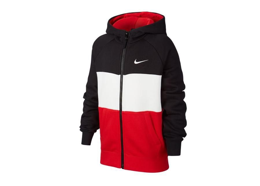 Lasten huppari Nike Nsw Air FZ Hoodie Jr CJ7855-011 kuvasuurennos