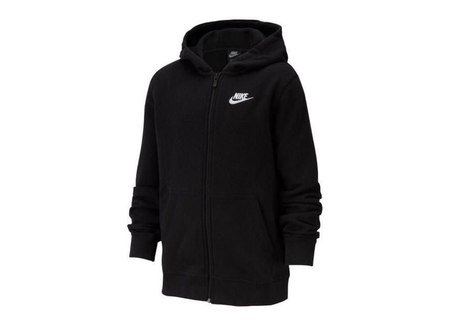 Lasten huppari Nike NSW Hoodie Club Jr BV3699-010 kuvasuurennos
