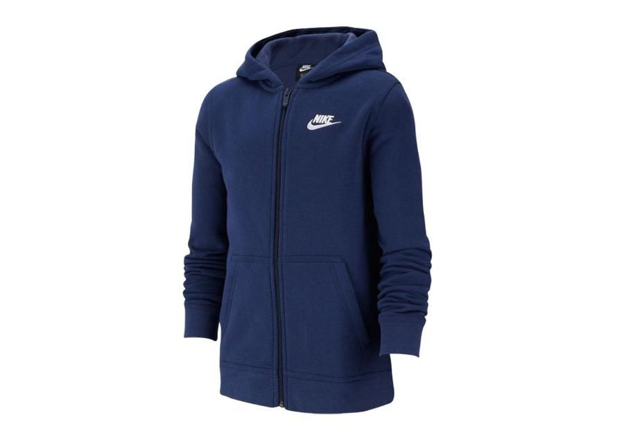 Lasten huppari Nike NSW Hoodie Club Jr BV3699-410 kuvasuurennos