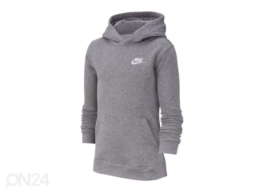 Lasten huppari Nike NSW PO Hoodie Club JR BV3757-091 kuvasuurennos