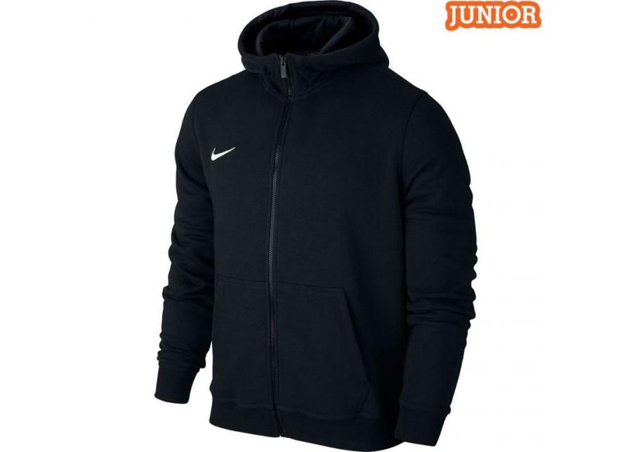 Lasten huppari Nike Team Club FZ Hoody Jr 658499-010 kuvasuurennos