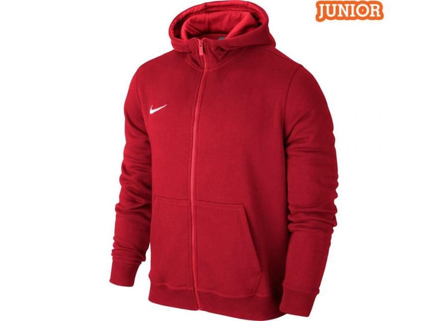Lasten huppari Nike Team Club FZ Hoody JR 658499 657 kuvasuurennos