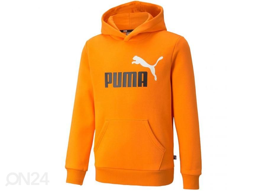 Lasten huppari Puma ESS+ 2 Col Big Logo Hoodie kuvasuurennos