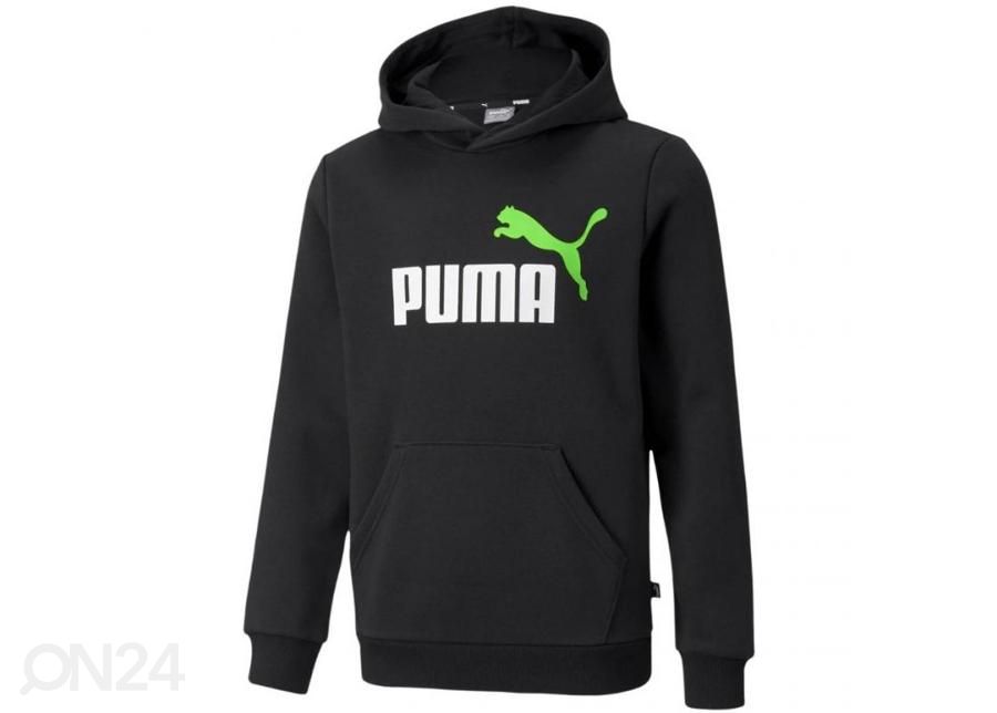 Lasten huppari Puma ESS+ 2 Col Big Logo Hoodie FL kuvasuurennos