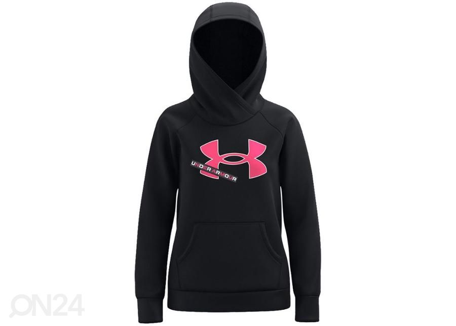 Lasten huppari Under Armour Y Rival Fleece Logo Hoodie kuvasuurennos
