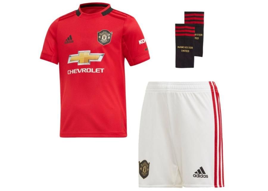 Lasten jalkapalloasu Nike Adidas Manchester United FC Home Mini JR DX8950 kuvasuurennos