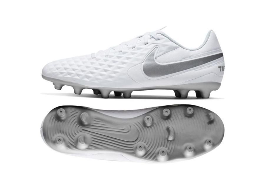 Lasten jalkapallokengät Nike Tiempo Legend 8 Academy Club FG/MG M AT6107-100 kuvasuurennos