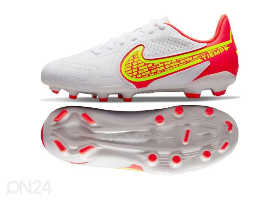 Lasten jalkapallokengät nurmelle/tekonurmelle Nike Tiempo Legend 9 Club FG/MG kuvasuurennos